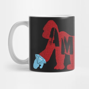 Diamond Hand AMC Ape Mug